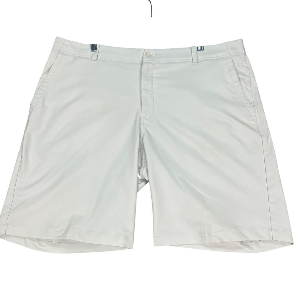 Nike Dri-FIT Golf Shorts Mens 40 Light Beige‎ Performance Athletic Casual Swoosh